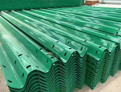 噴塑波形護欄板（綠色）